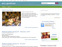 Tablet Screenshot of amy-goodman.com